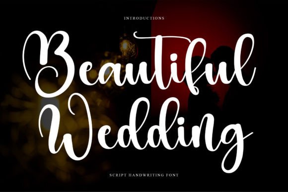 Beautiful Wedding Font: A Designer’s Go-To Script Typeface