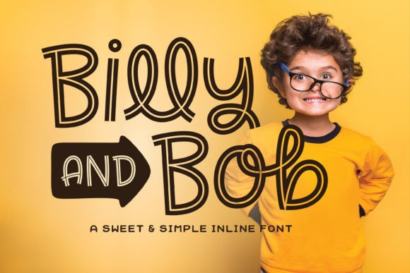 Billy and Bob: A Playful Typeface for Editorial Design