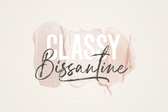 Classy Bissantine Duo: A Typeface for Thoughtful Design