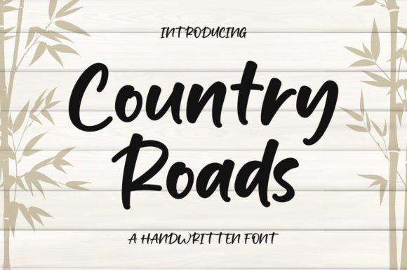 Country Roads: A Designer’s Take on a Script Font with Heart