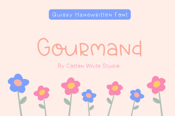Gourmand: A Handwritten Typeface with Editorial Elegance