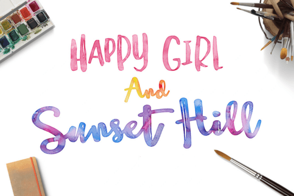 Happy Girl: A Script Font for Editorial Elegance