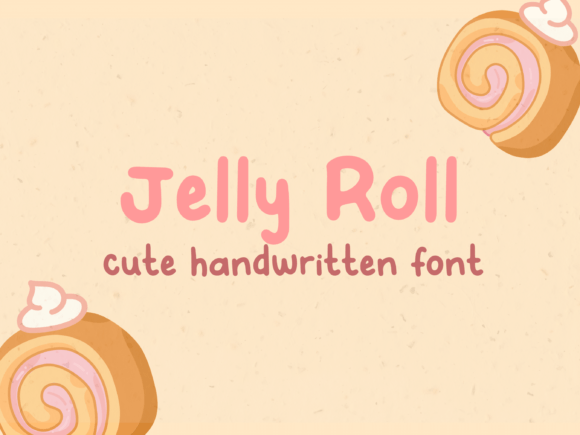 Jelly Roll Font: A Hand-Drawn Charm for Creative Branding