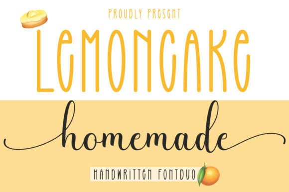 Lemoncake Homemade Duo: A Typeface That Elevates Campaigns