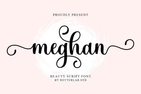 Meghan: A Script Font with a Warm, Handcrafted Feel