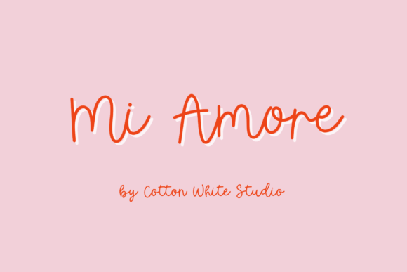 Mi Amore Font: A Beautiful Script for Digital Design