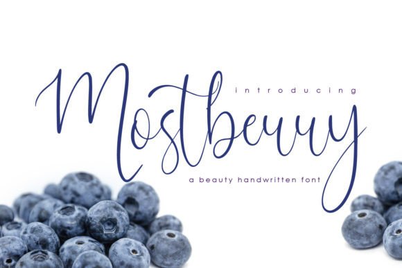 Mostberry Font Review: A Handwritten Typeface for Creative Branding