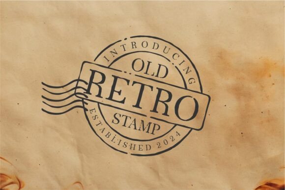 Old Retro Stamp Font: Add Vintage Charm to Your Brand