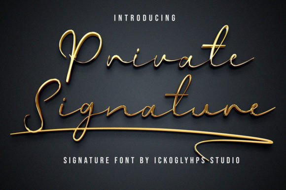 Private Signature Typeface: A Designer’s Journey Through Branding