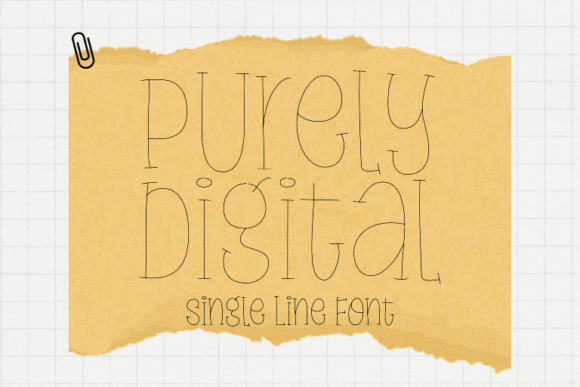 Purely Digital: A Sweet Typeface for Digital Design