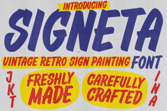 Signeta Font: A Vintage-Inspired Typeface for Stronger Campaigns