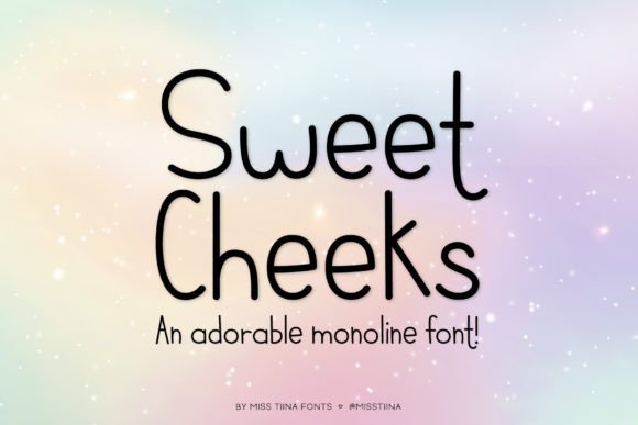 Sweet Cheeks Font Review: A Playful Typeface for Creative Projects